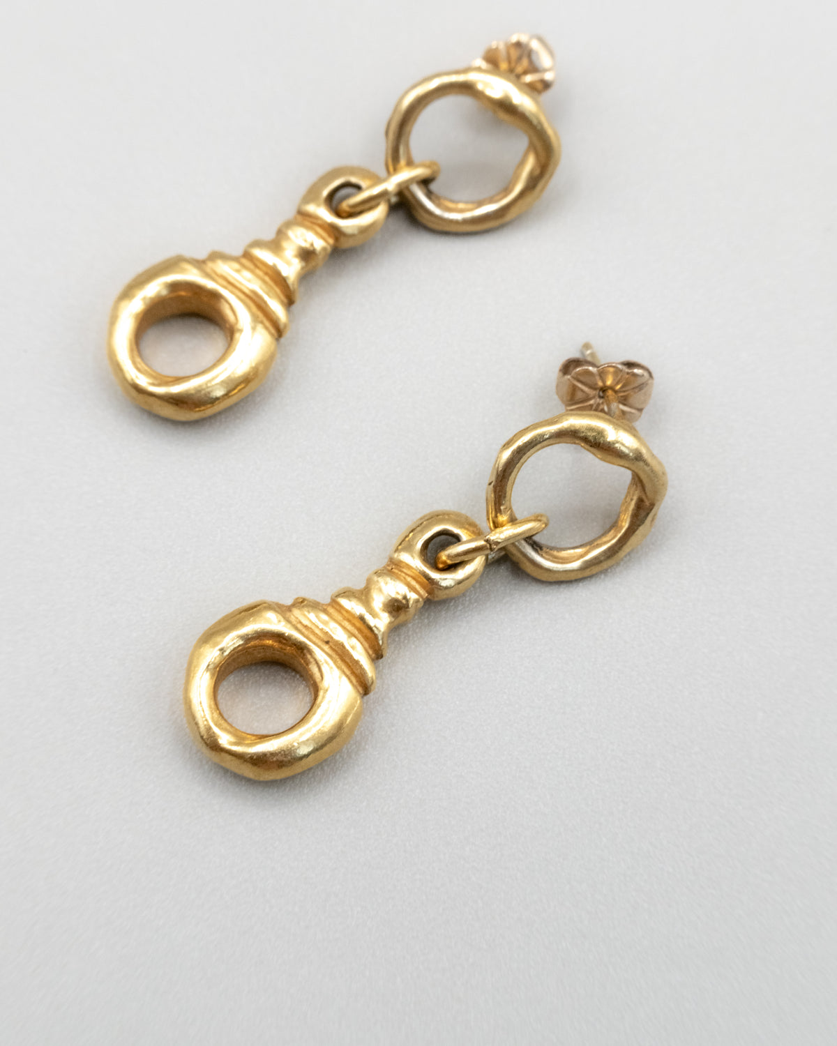 Ribo Earrings in Gold