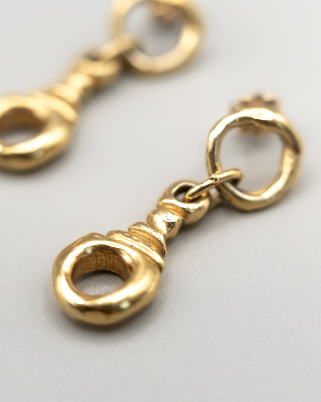 Ribo Earrings in Gold