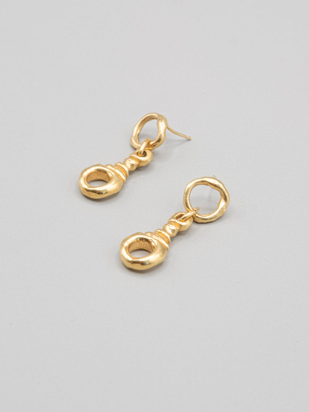 Ribo Earrings in Gold